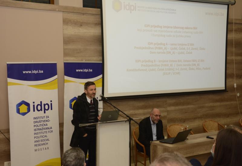 IDPI Mostar predstavio prijedloge izmjena Izbornog zakona BiH